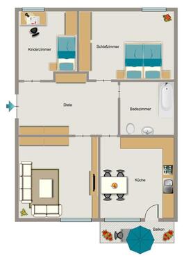 Foto - 3.5 Zimmer Etagenwohnung in Gelsenkirchen
