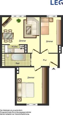 Foto - Etagenwohnung zur Miete in Solingen