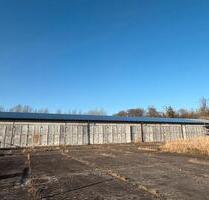 Stellflächen & Halle zu vermieten, eingezäunt, Video - Stavenhagen