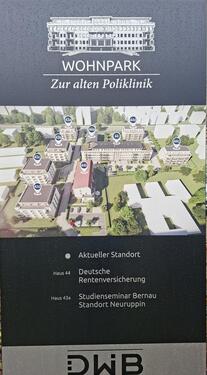 Foto - 3 Raumwohnung mit großer Terrasse im Wohnpark 'Alte Poliklinik'