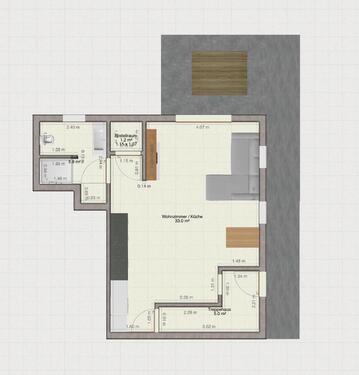 Foto - Mietwohnung, Neubau, 3 Zimmer, Erstbezug