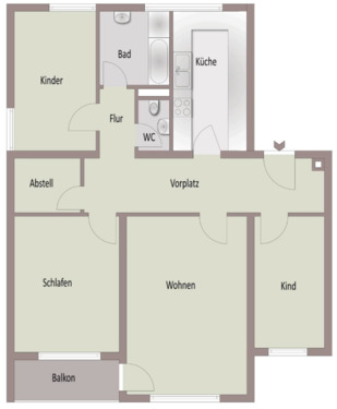 Foto - Etagenwohnung zur Miete in Heilbronn