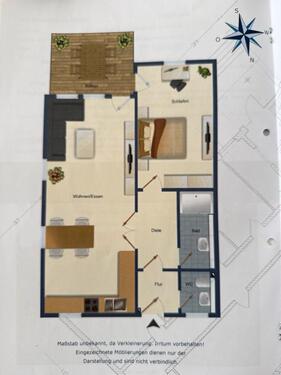 Foto - 2 Zimmer Etagenwohnung zur Miete in Braunschweig