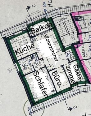 Foto - Hildesheim: Charmante 3-Zimmer-Wohnung mit Balkon im 3. OG