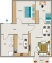 Foto - 3.5 Zimmer Erdgeschoßwohnung zur Miete in Mülheim an der Ruhr