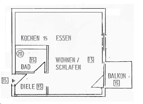 Foto - Etagenwohnung zur Miete in Bad Alexandersbad