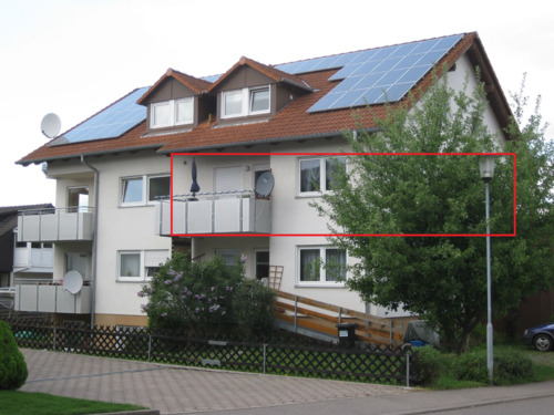 Foto - 3-Zi.-Wohnung mit Balkon, Garage, Stellplatz