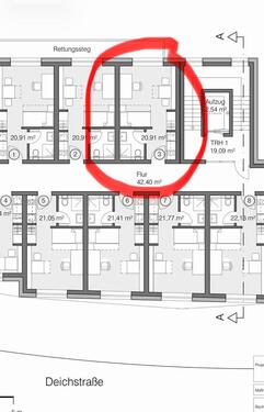 Foto - Nachmieter 1 Zimmer Apartment in Bremerhaven nur für Studenten