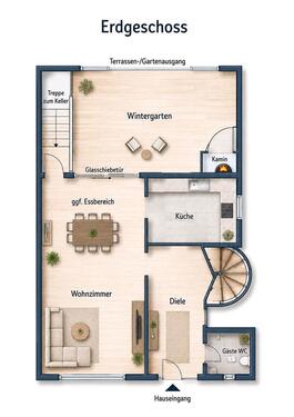 Foto - 5 Zimmer Reihenhaus in Dortmund