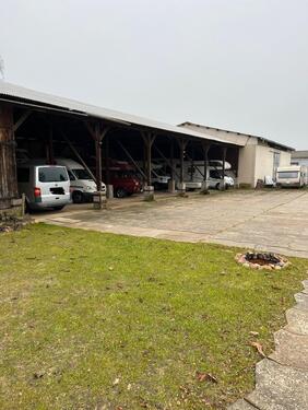 Foto - LagerStellplatzWohnmobilWohnwagenUnterstellungLKWAnhönger