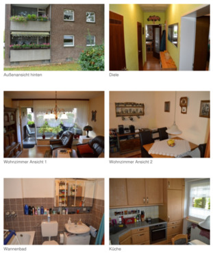 Foto - 2 Zimmer Erdgeschoßwohnung zur Miete in Krefeld