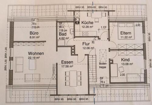 Foto - 4 Zimmer Etagenwohnung zur Miete in Freren