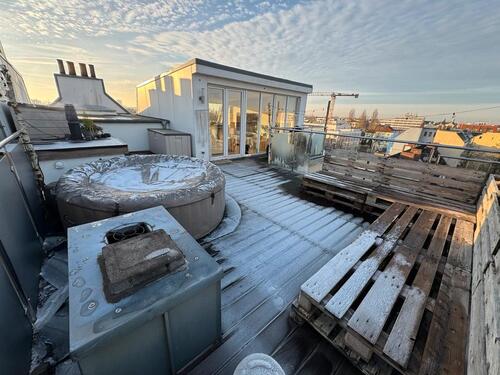 Foto - Penthouse-Wohnung mit 40 m² Dachterrasse in Alsternähe