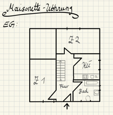 Foto - Maisonette Wohnung in Gevelsberg Silschede zu vermieten