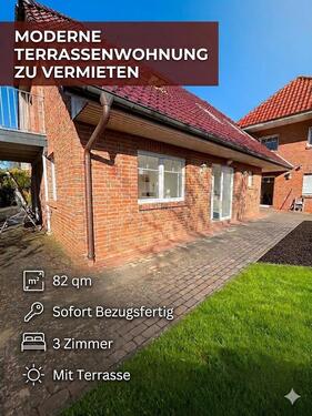 Foto - Schönes Wohnen im EG: 3 Zimmer, 82 m² & eigene Terrasse!