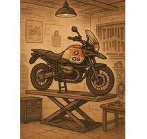 Stellplatz Motorrad in Neuruppin