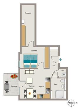 Foto - Etagenwohnung zur Miete in Neuss