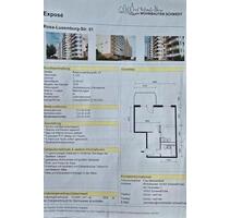 Helle 1-Zimm er-Wohnung in Schwedt. Nachmieter - Schwedt (Oder)