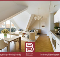 Helle Dachgeschosswohnung mit großen Balkon und tollem Ausblick - Bad Abbach