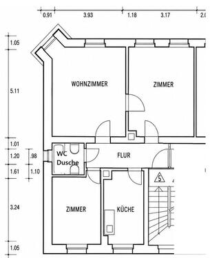 Foto - 3 Zimmer Etagenwohnung zum Kaufen in Nürnberg