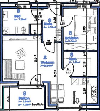 Foto - Etagenwohnung zur Miete in Viöl
