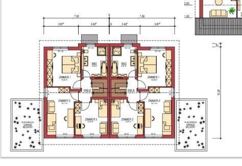 Foto - 9 Zimmer Doppelhaushälfte in Sinsheim