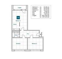 3 Zimmer Mietwohnung - 981,00&nbsp;EUR Kaltmiete, ca.&nbsp; 80,00&nbsp;m&sup2; in Dresden (PLZ: 01307) Altstadt
