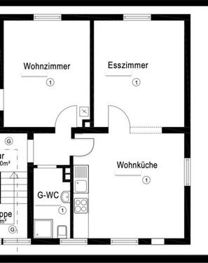 Foto - Etagenwohnung in Hagen zur Miete