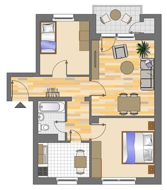 Foto - Etagenwohnung zur Miete in Siegen