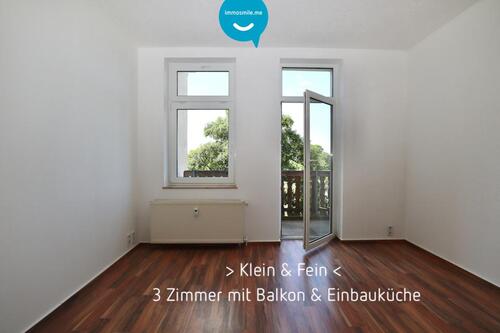 Foto - Ruhige Lage • Balkon • 3-Raum • Nussbaumlaminat • praktischer Grundriss • Bad mit Wanne • zur Miete