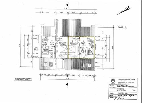 Foto - 3.5 Zimmer Dachgeschoßwohnung zur Miete in Magdeburg