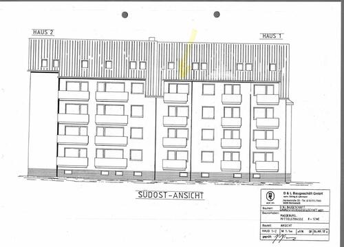 Foto - Dachgeschoßwohnung in Magdeburg zur Miete