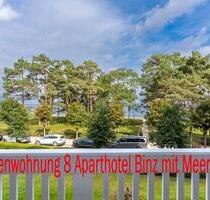 ☀️FeWo 8 Aparthotel Binz: Meerblick, Fahrstuhl & Strandkorb☀️