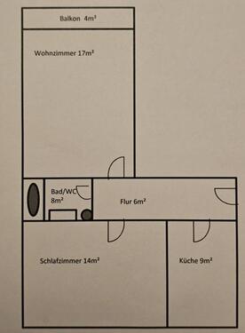 Foto - Etagenwohnung in Maintal zur Miete