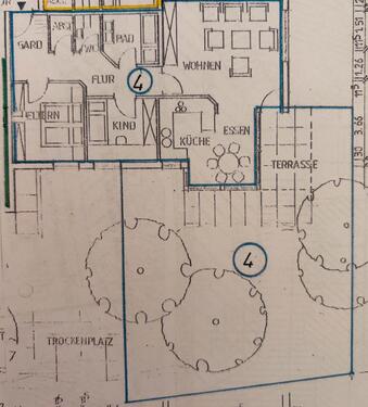 Foto - 3.5 Zimmer Erdgeschoßwohnung in Winnenden