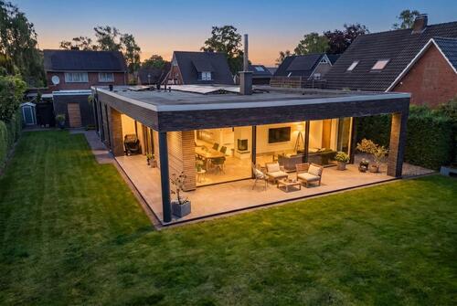 Foto - Architekten-Bungalow mit Loft-Feeling nahe der Nordsee
