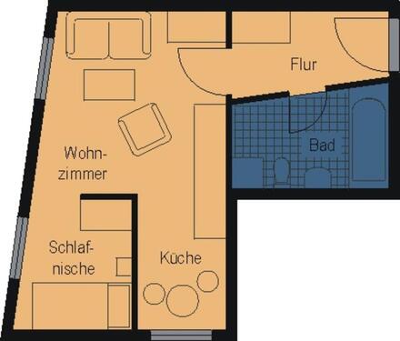 Foto - Etagenwohnung zur Miete in Frankenberg (Sachsen)