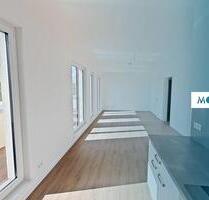 VIEL PLATZ FÜR EIN PAAR ODER EINE KLEINE FAMILIE: Weitläufige 3-Zimmer-Wohnung mit DACHTERRASSE und EBK im Weißenseer Neubauquartier FREIRAUM - Berlin Pankow