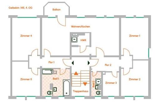 Foto - 6 Zimmer Etagenwohnung in Chemnitz