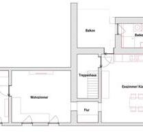 Kernsaniert & bezugsfertig ab 01.05 2-ZKB-Wohnung (76 m²) - Saarlouis