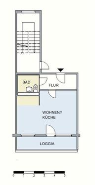 Foto - Etagenwohnung in Neubrandenburg zur Miete