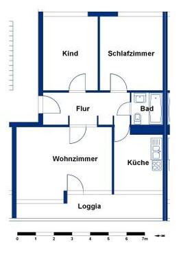 Foto - 3 Zimmer Etagenwohnung zur Miete in Wolfsburg