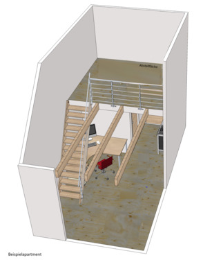 Foto - Studentenwohnung 34m² - EBK - zum 01.03.2026 zu vermieten