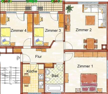 Foto - WG-Zimmer in zentraler Lage Konstanz – Nähe Zähringerplatz (renov