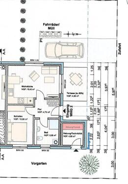 Foto - 2 Zimmer Erdgeschoßwohnung zur Miete in Soest