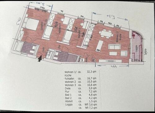Foto - Helle und moderne 4-Zimmer-Wohnung in der Dresdner Altstadt