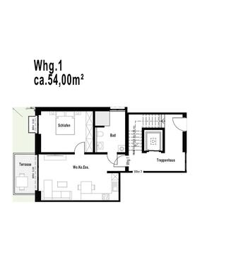 Foto - Zwölf 2–3-Zimmer-Wohnungen Erstbezug m. WBS zwischen 362€ u. 570€