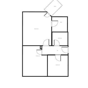 Foto - 3 Zimmer Erdgeschoßwohnung zur Miete in Heilbronn
