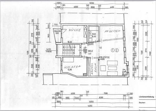 Foto - 3 Zimmer Etagenwohnung in Erfurt