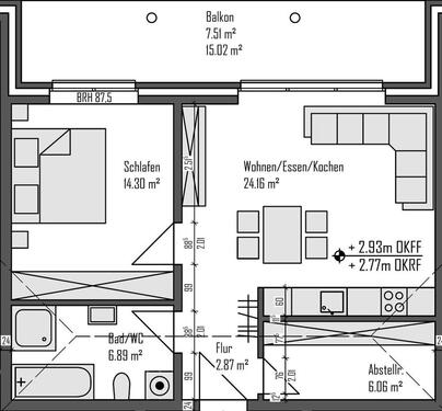 Foto - 2 Zimmer Etagenwohnung zur Miete in Löningen